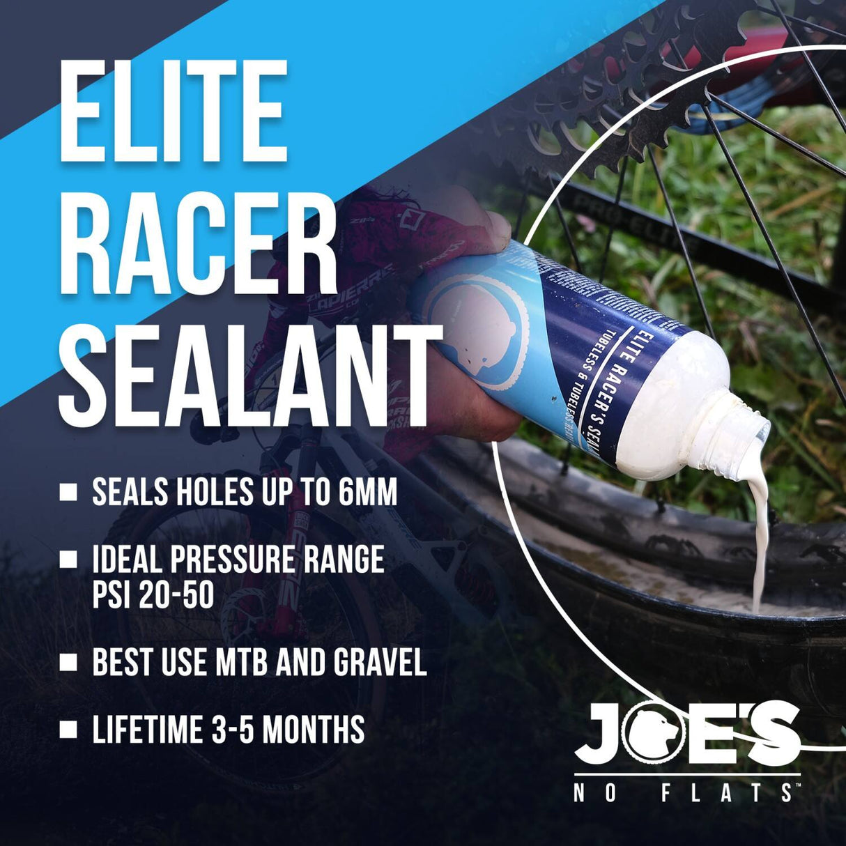 Joe's no flats Elite racers sealant 500ml