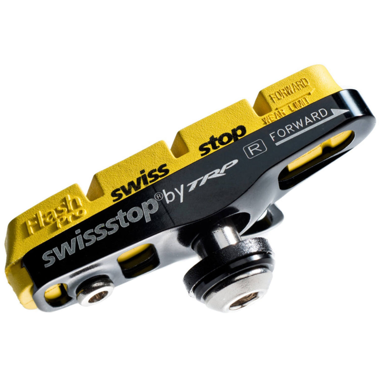 Swissstop - remblok set full flash pro yellow king - shim sram