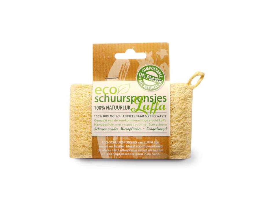 Enjoy la vida eco schuursponsje - luffa