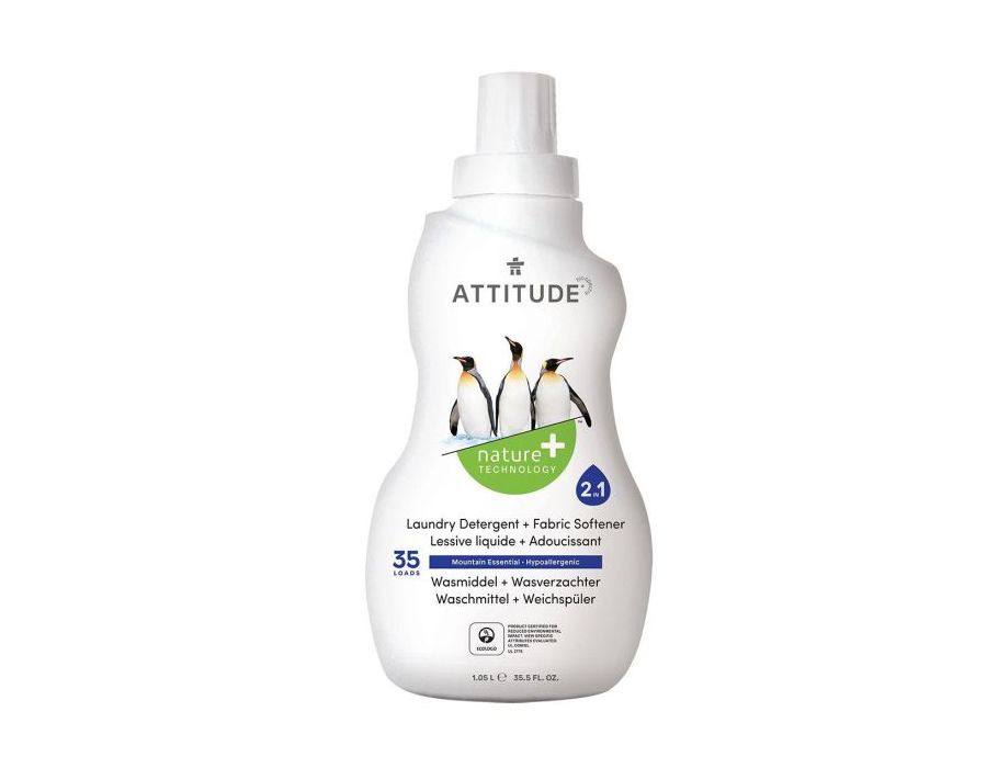 Attitude nature+ 2in1 - wasmiddel + wasverzachter - mountain