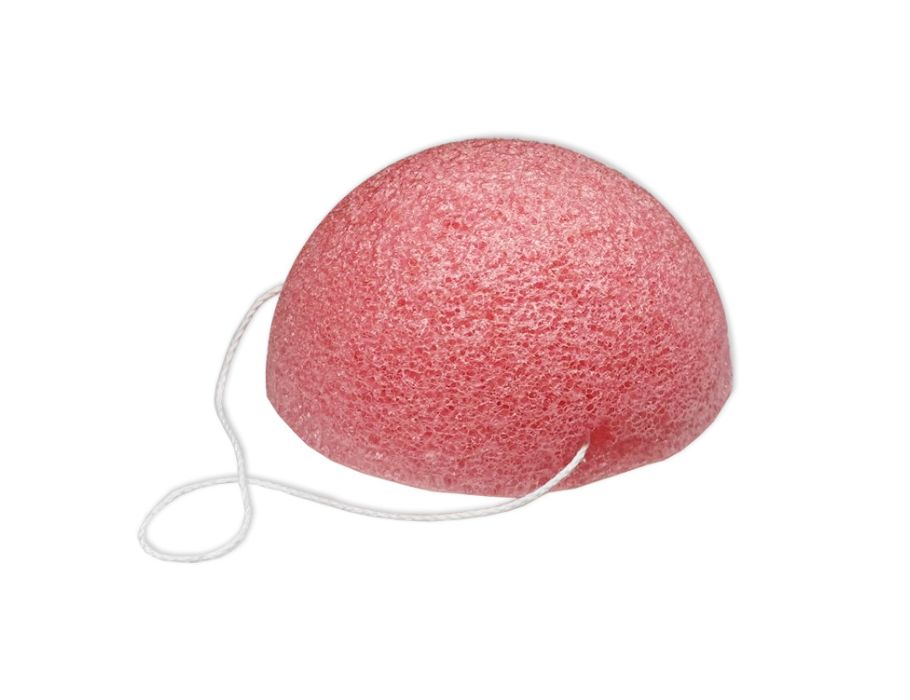 Ecoluba konjac spons - roze - tomaat