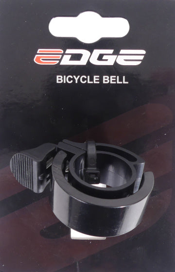 Edge aeroring fietsbel zwart