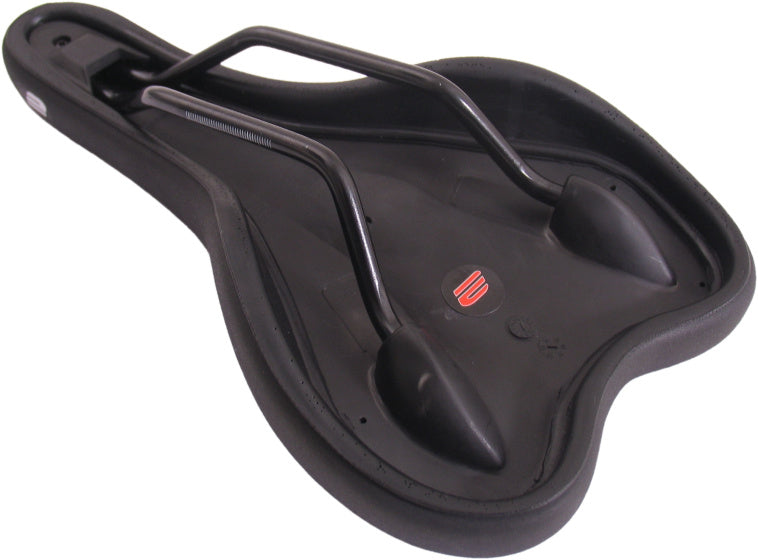 Edge Fietszadel Sporty zwart (op kaart)
