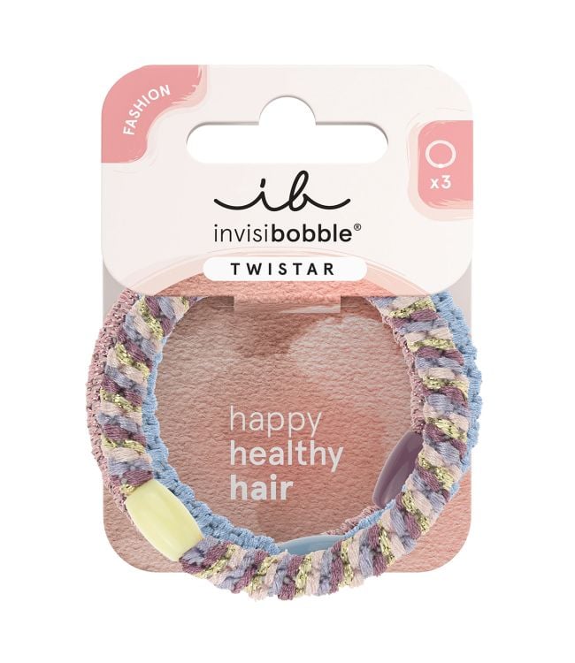 Invisibobble twistar lavender braids 3st.