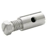 Pot elvedes schroefnippels 8x15mm messing (p25)