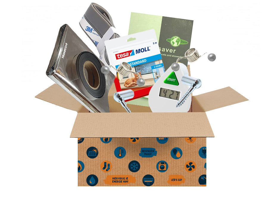 Energiebespaarbox - medium - gas waterbesparing 2