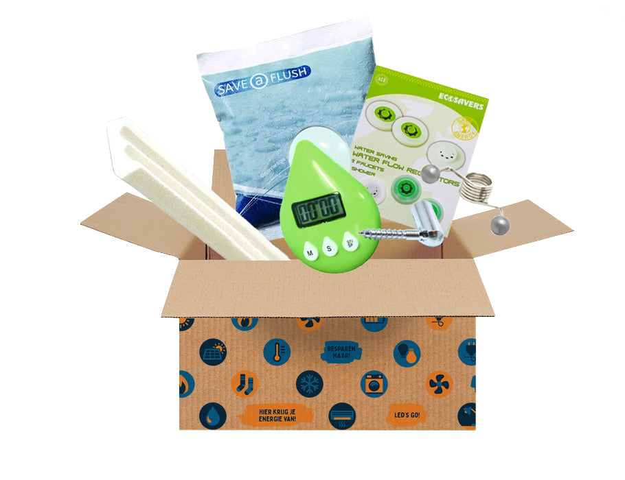 Energiebespaarbox - small - gas water