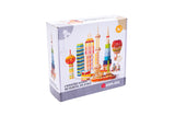 Dorjee Bouwplankjes set van 200 stuks multicolor