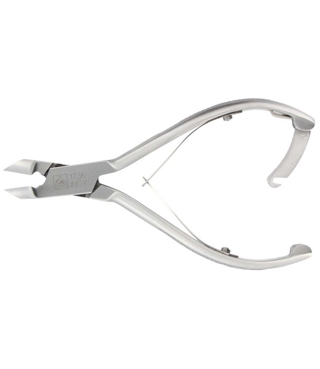 Erbe solingen pedicure nageltang met veer 14cm (erbe91736)