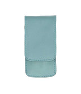 Erbe solingen 3-delige manicure etui met drukknoopsluiting lichtblauw (erbe9203)