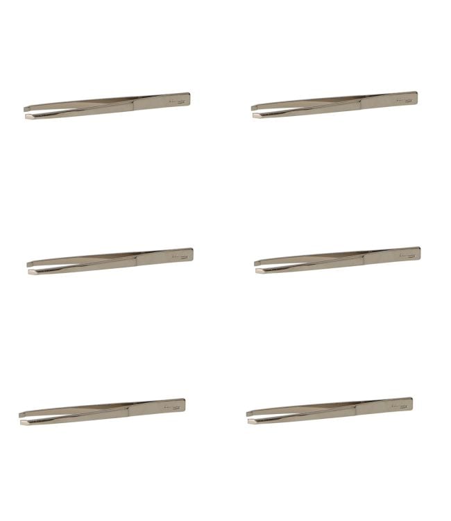 Erbe solingen 6 stuks pincet recht 8 cm (erbe92101)