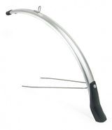 spatbordenset Snello 28 inch 46 mm kunststof zilver