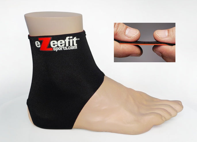 Ezeefit Enkelsokken voor Drukpunten Anti-blaren 1 mm Zwart maat 41-44