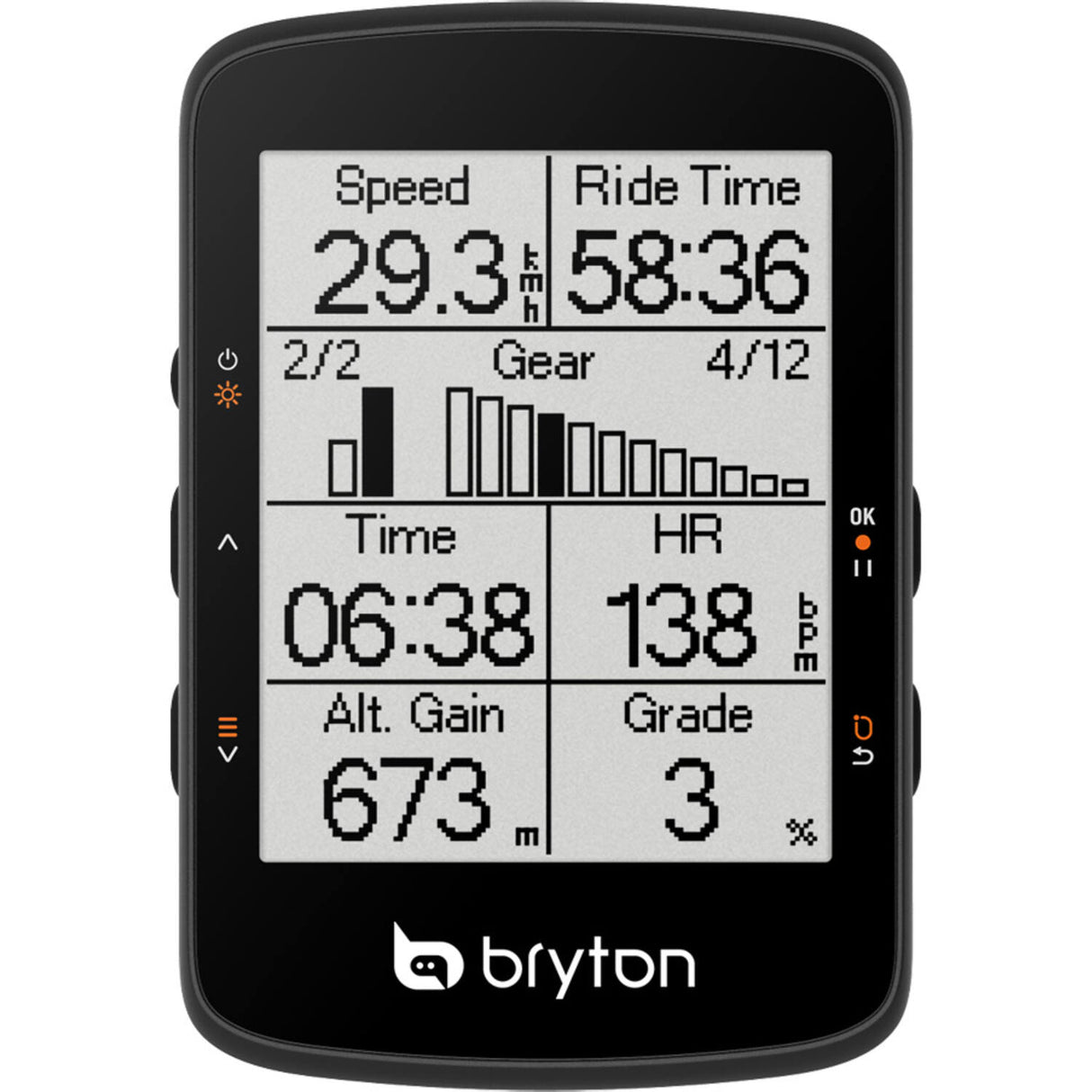 Bryton - rider 460 e fietscomputer gps