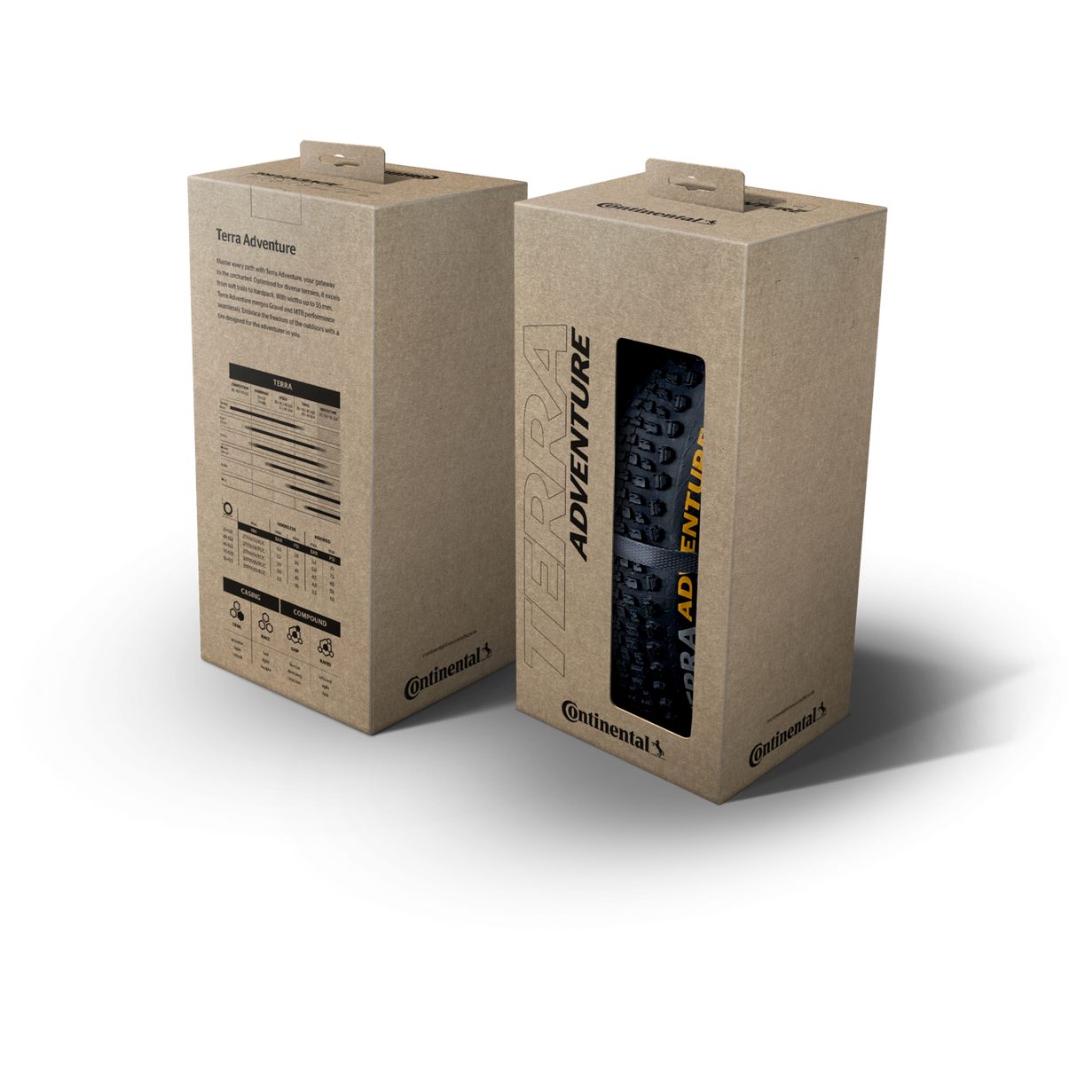 Continental vouwband terra adventure 55-622 tr zwart