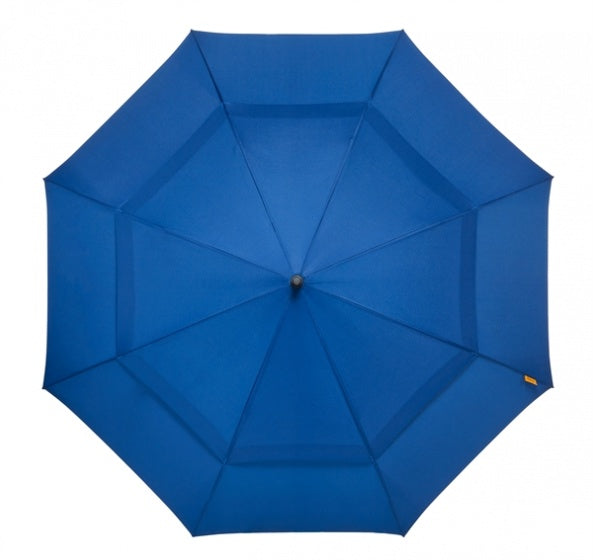 Falcone Golfparaplu windproof 130 cm polyester blauw