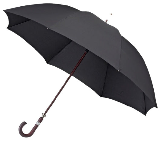 Falcone Golfparaplu met Handopening Ø 130 cm Zwart
