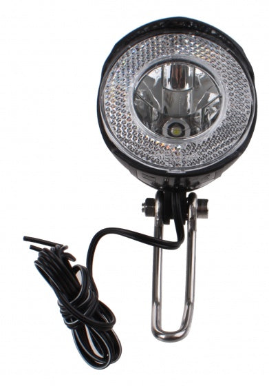 koplamp Er9a naafdynamo zwart