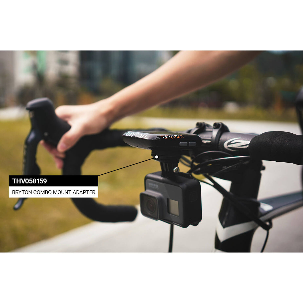 Bryton - combo mount voor gopro