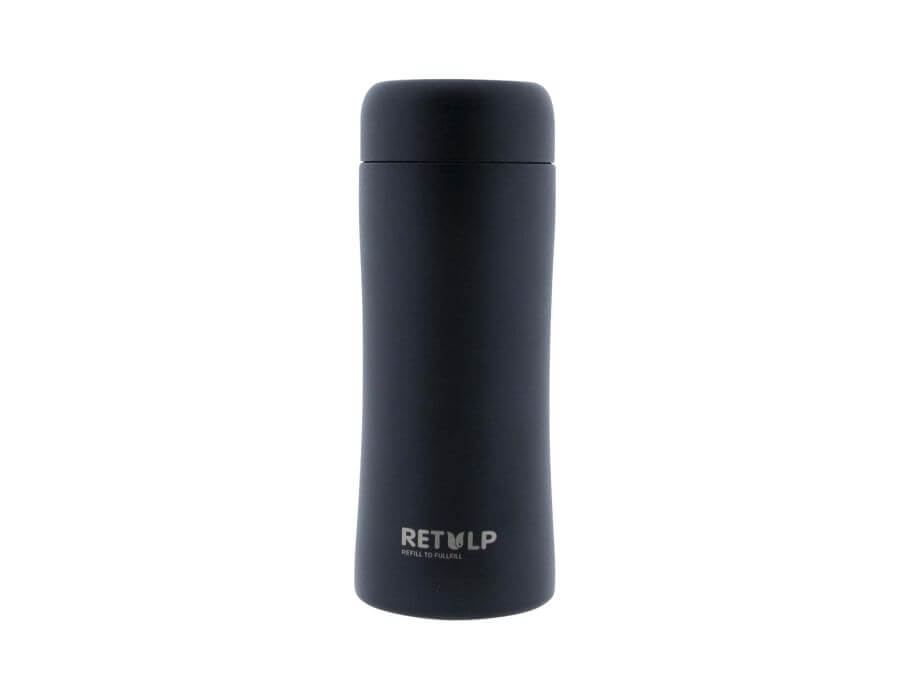 Retulp tumbler thermosbeker - night black - 300ml