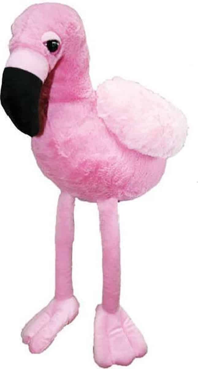 Van der doelen pluche flamingo 18 cm