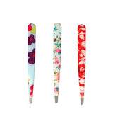 Gezicht nagel pincet bloemen assorti