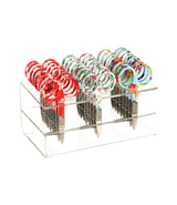 Face nail nagelschaar bloemen assorti display 24 stuks