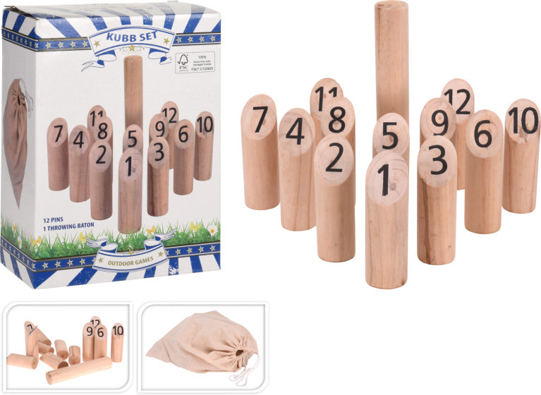 Free and easy Spel 13-delig FSC-Hout