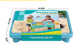 Beach toys zand- en watertafel 10-delig