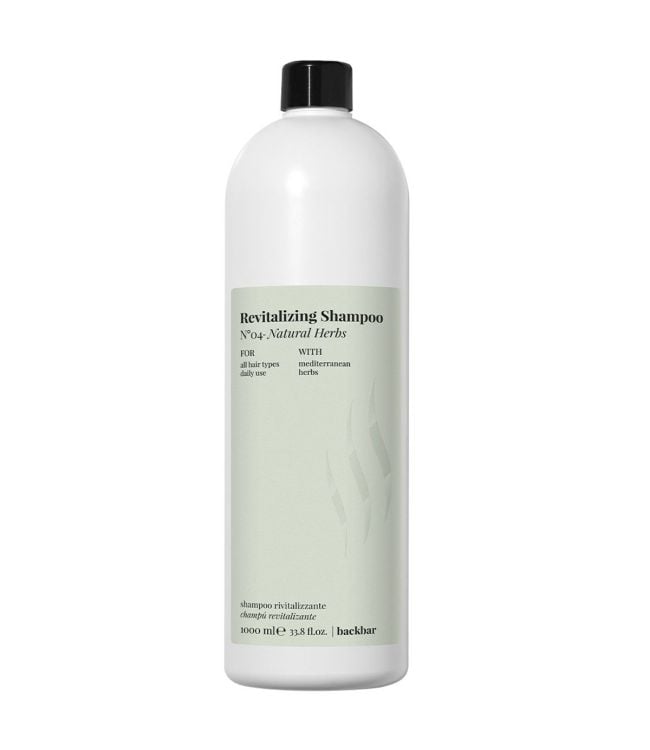 Farmavita backbar revitalizing shampoo n°04 natural herbs 1000ml