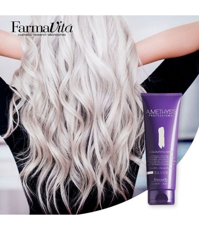 Farmavita amethyste colouring mask silver 250ml