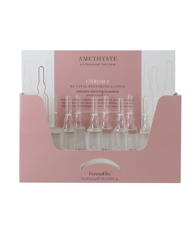 Farmavita amethyste chroma re-vital restoring lotion 10x10ml