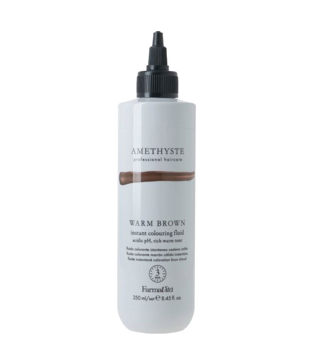 Farmavita amethyste instant colouring fluid warm brown 250ml