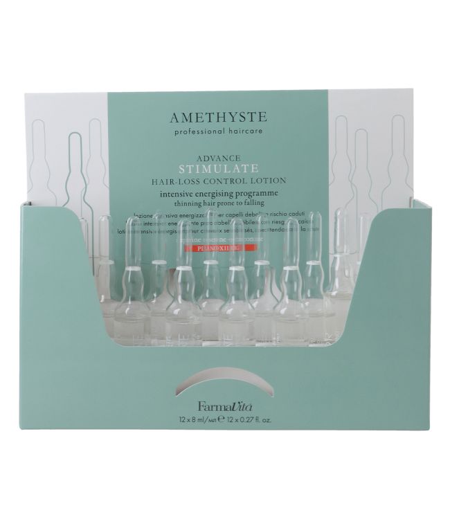 Farmavita amethyste stimulate hair loss control lotion 12x8ml