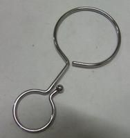 Kabelhouder rvs met balhoofdkap