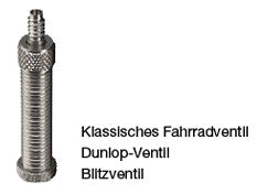 Gaadi Binnenband DV HV 26 50 54-559 40mm 2 uiteinden