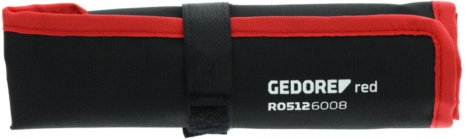 Gedore red Dubbele Steeksleutelset kort SW 6-22 mm 8-delig Zwart