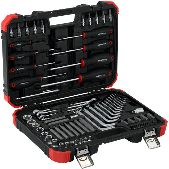 Gedore red Montageset TX in Koffer 1 2 Inch Zilver 75-delig