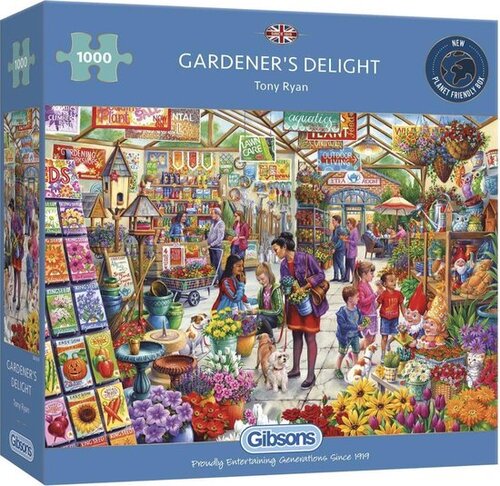 Gibsons puzzel - gardener apos;s delight - 1000 stukjes