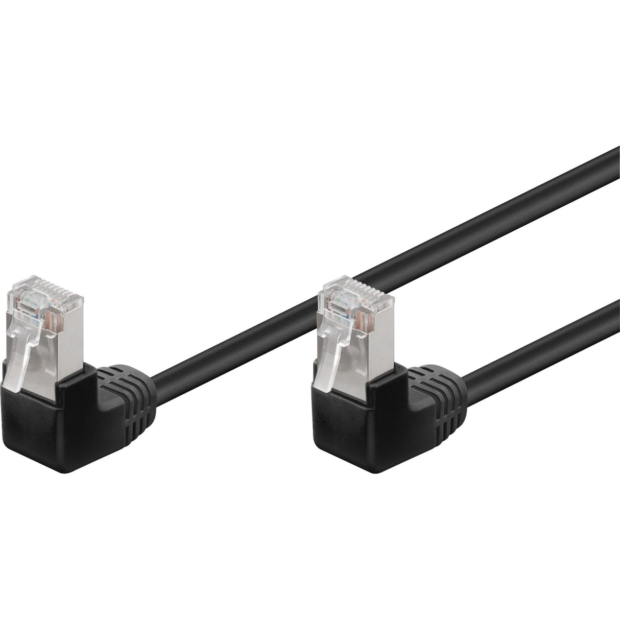 Goobay Patchkabel Cat 5e 2x90° F UTP 3m