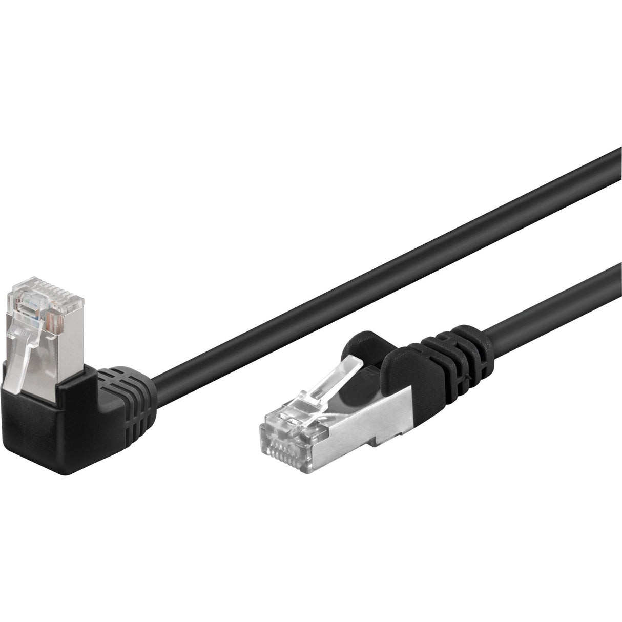 Goobay Patchkabel Cat 5e 90° F UTP 0,25m