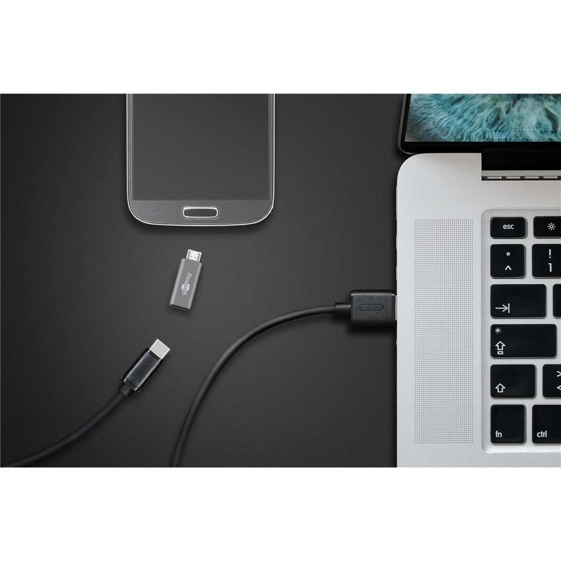 Goobay USB-C naar Micro-USB Adapter