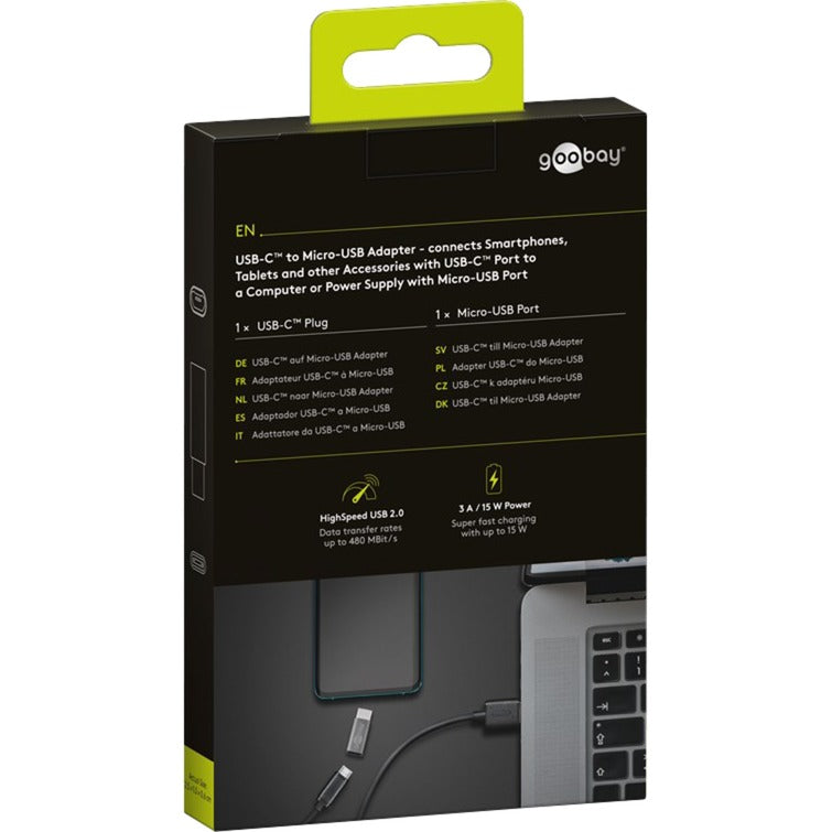 Goobay USB-C naar Micro-USB Adapter