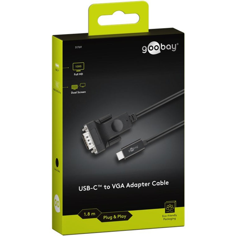 Goobay USB-C naar VGA adapterkabel