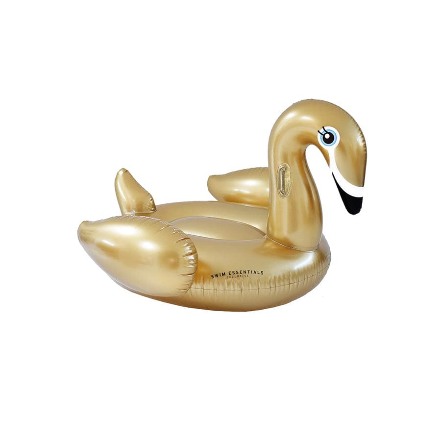 Dreamscape | gouden opblaas zwaan xxl