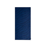 Vibrant stripes | blauwe microvezel handdoek 180 x 90 cm