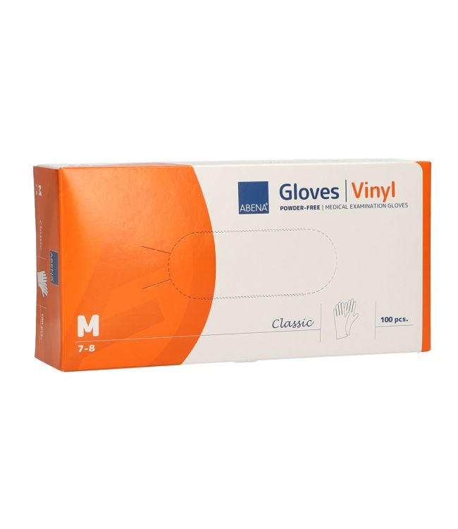 Abena wegwerphandschoenen, afm m, 100 stuk 1 doos
