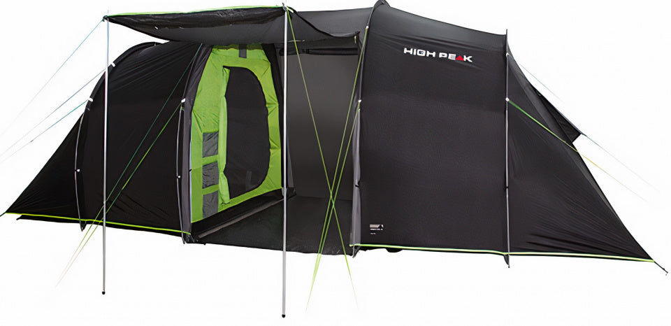 High peak Familietent Tauris 4.0 4-persoons 440 cm donkergrijs
