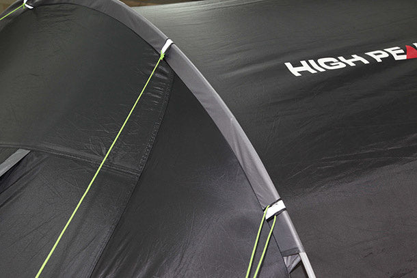 High peak Familietent Tauris 4.0 4-persoons 440 cm donkergrijs