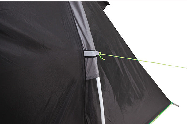 High peak Familietent Tauris 4.0 4-persoons 440 cm donkergrijs